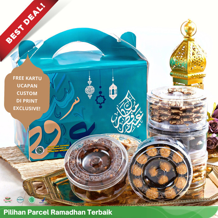 

Limited! Parcel Lebaran Kue Kering 6 Toples Parsel Hampers Mewah Murah Cookies New