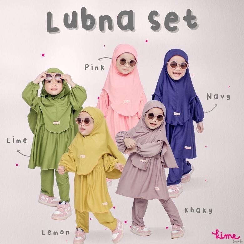 KIMEHIJAB Gamis Anak murah Oneset Lubna