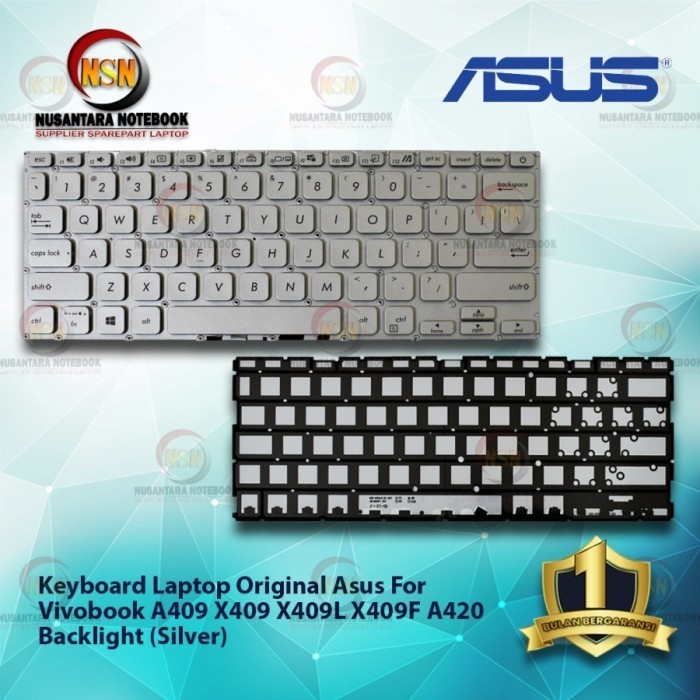 Keyboard Asus 14 A416 A416J A416JP A416JA A416MA A416EP Silver
