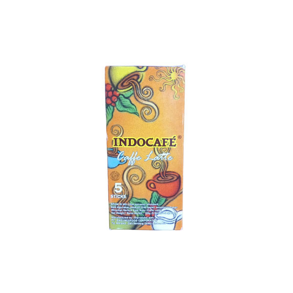 

INDOCAFE CAFFELATTE 5X20 GR