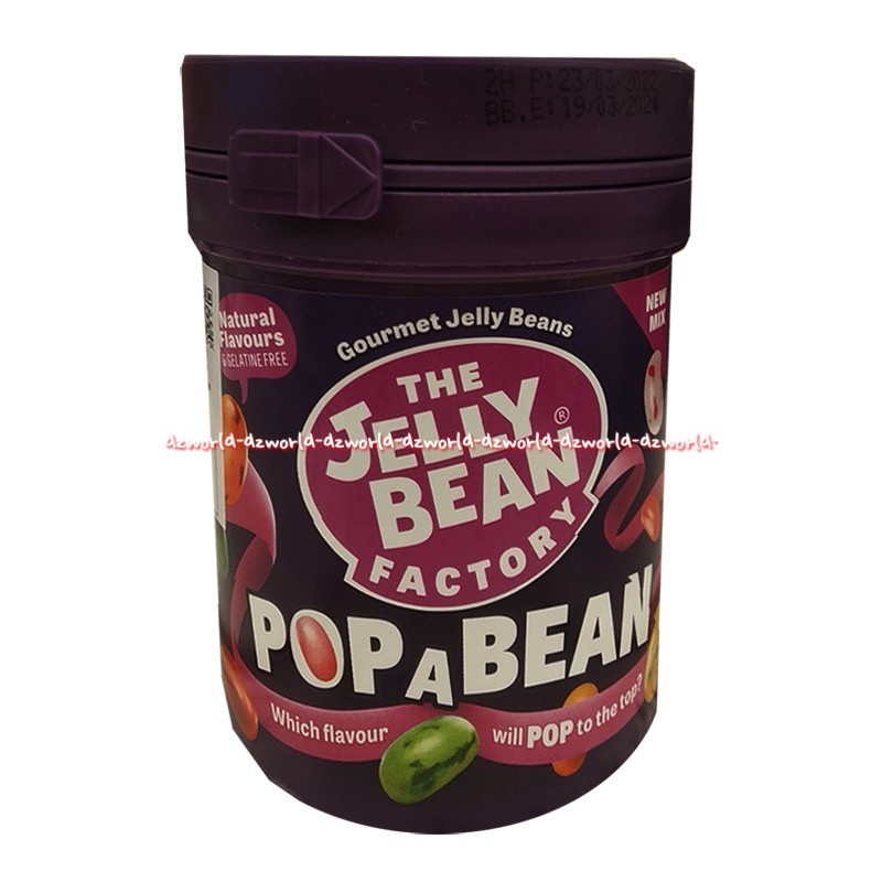 

The Jelly Bean Factory Pabean Flavour Wit Pop 100Gr Permen Aneka Rasa Candy Assorted Thejellybean