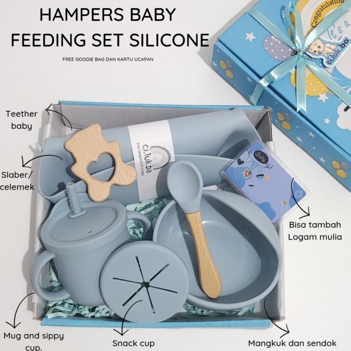 

Hampers Baby Paket Mpasi Kado Bayi Feeding Set Laki Laki Perempuan