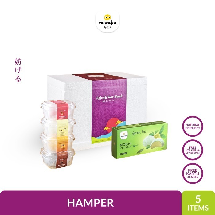 

Hampers Lucu Hampers Unik Miwaku Mochi Ice Cream