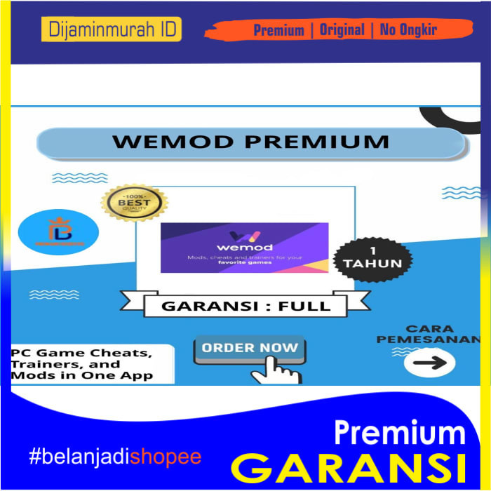 [Cek Deskripsi] Wemod Pro Premium Pc 1 Tahun Garansi Langsung Diproses