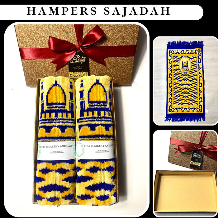 

Hampers Parcel Ramadhan/Lebaran/Eid Mubarak Sajadah Batik Halus