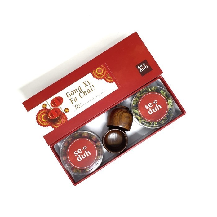 

Chinese New Year Hamper Gift Set / Hampers Imlek Set B - Seduh Tisane
