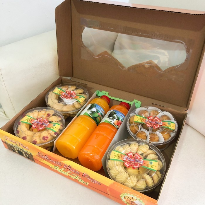 

Hampers Parcel Hadiah Lebaran Kue Kering Sirup Murah Isi 6 Promo!!!R0124F