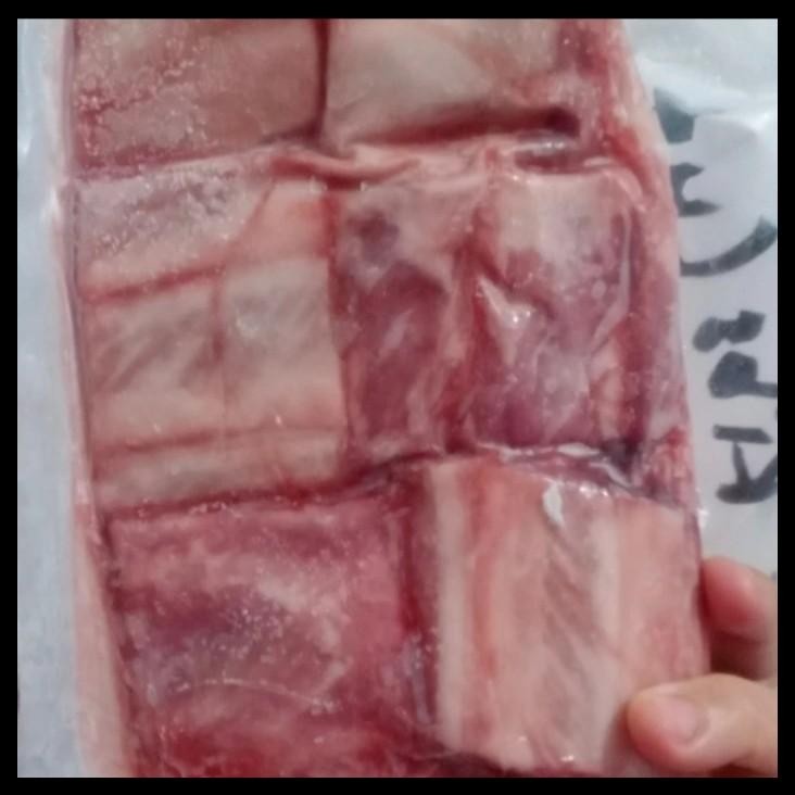 

SALE TERHOTT PORK RIBS (PAIKUT) IMPORT KEMASAN 500GR/PACK READYY
