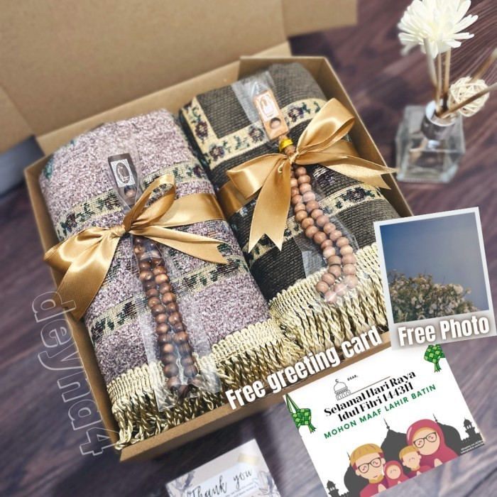 

Hampers Sajadah Dewasa Alat Shalat Kado Lebaran & Ramadhan Wedding