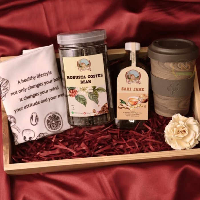 

Parsel Ready To Go Hampers Coffee Set Neorganic Gift