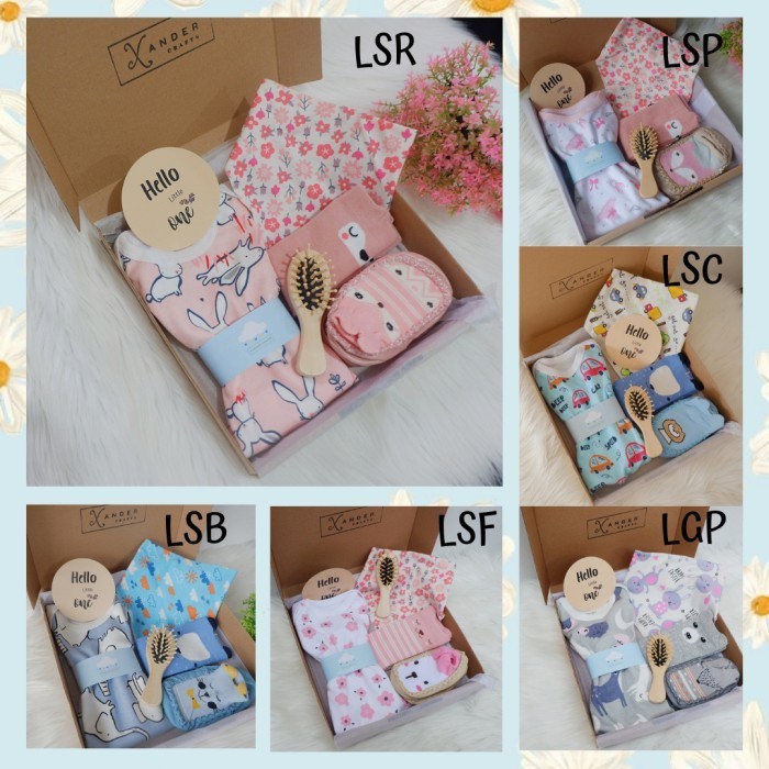

Xander Crafts Hampers Kado Souvenir Bayi Baby Born Unisex Cewek Cowok