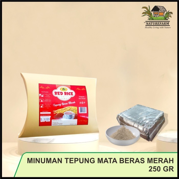 

Numan Tepung Beras Merah Nature Farm (Naturefarm) - 250 Gram