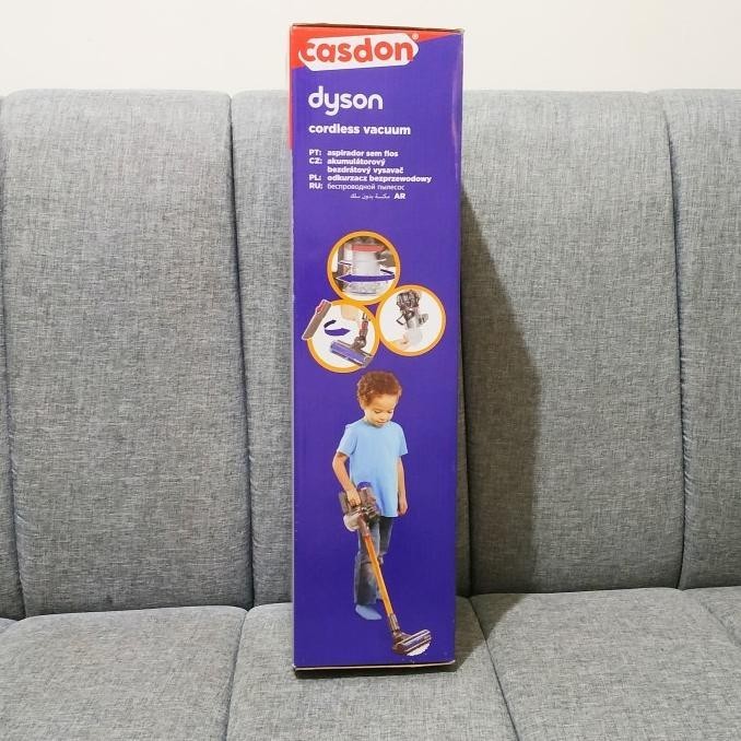Casdon Dyson Cordless Vacuum Cleaner - Mainan Edukasi Kebersihan Anak Zinnetajingga