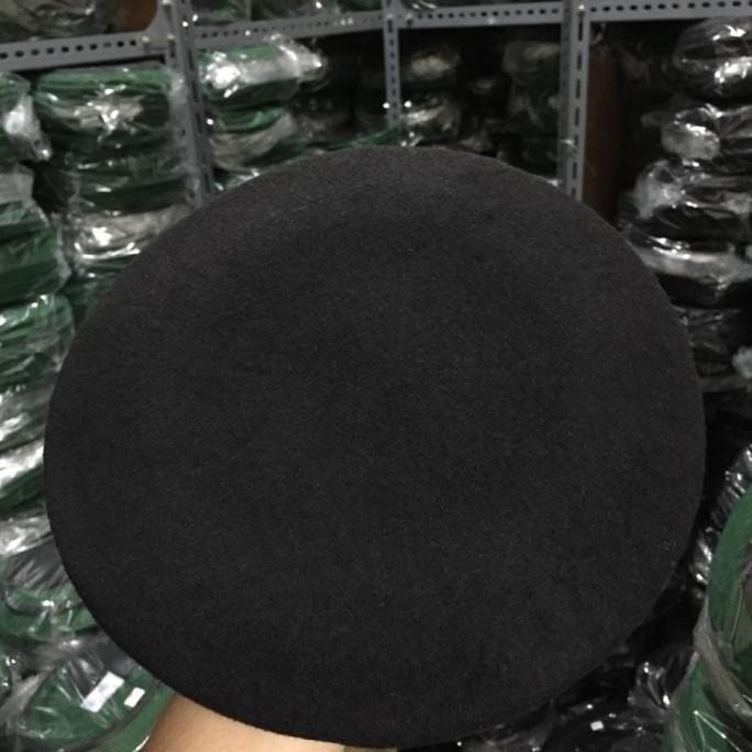 Hemat Topi Baret Sabhara / Polisi Camel Asli Onta Hitam New 2024
