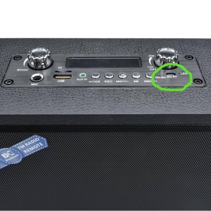 Cas Casan Charge Buat Yamada Dm-Gl88 500W Speaker Wireless Bluetooth Hot R0324B