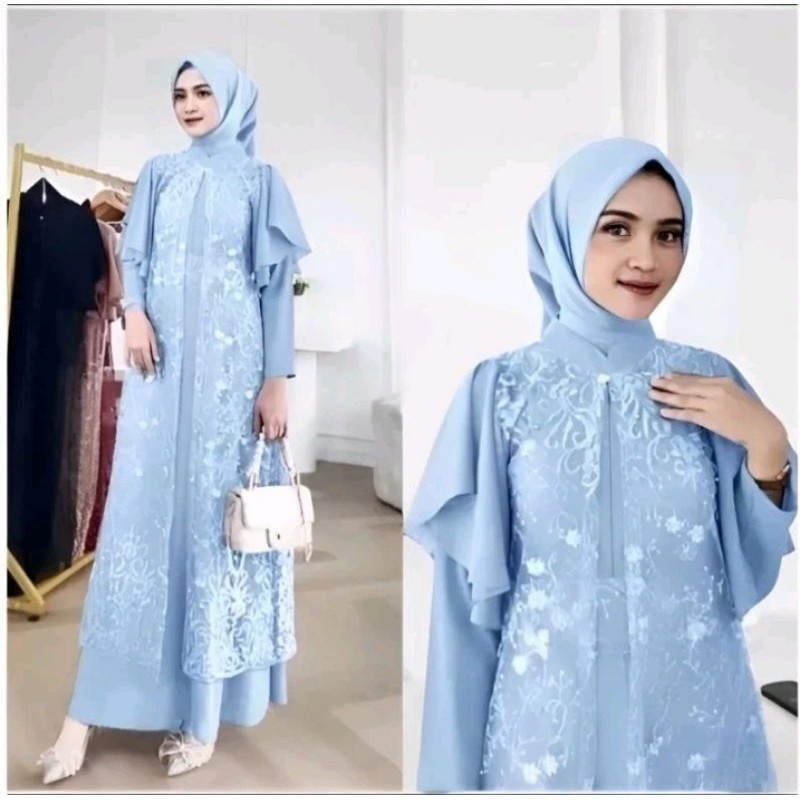 Gamis Kebaya 2in outer LD 120 cm Jumbo