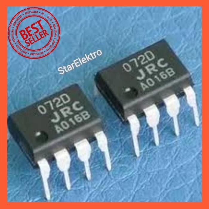 | SEO | JRC072D NJM072D 072D JRC IC DIP-8 LOW NOISE J-FET DUAL AMPLIFIER