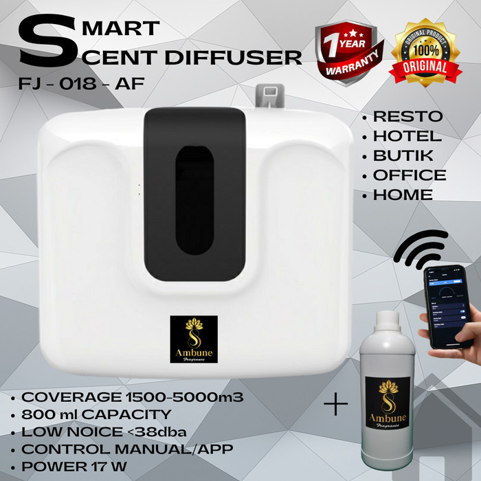 ks Smart Scent Diffuser Aroma pengharum ruangan FJ 018 AF