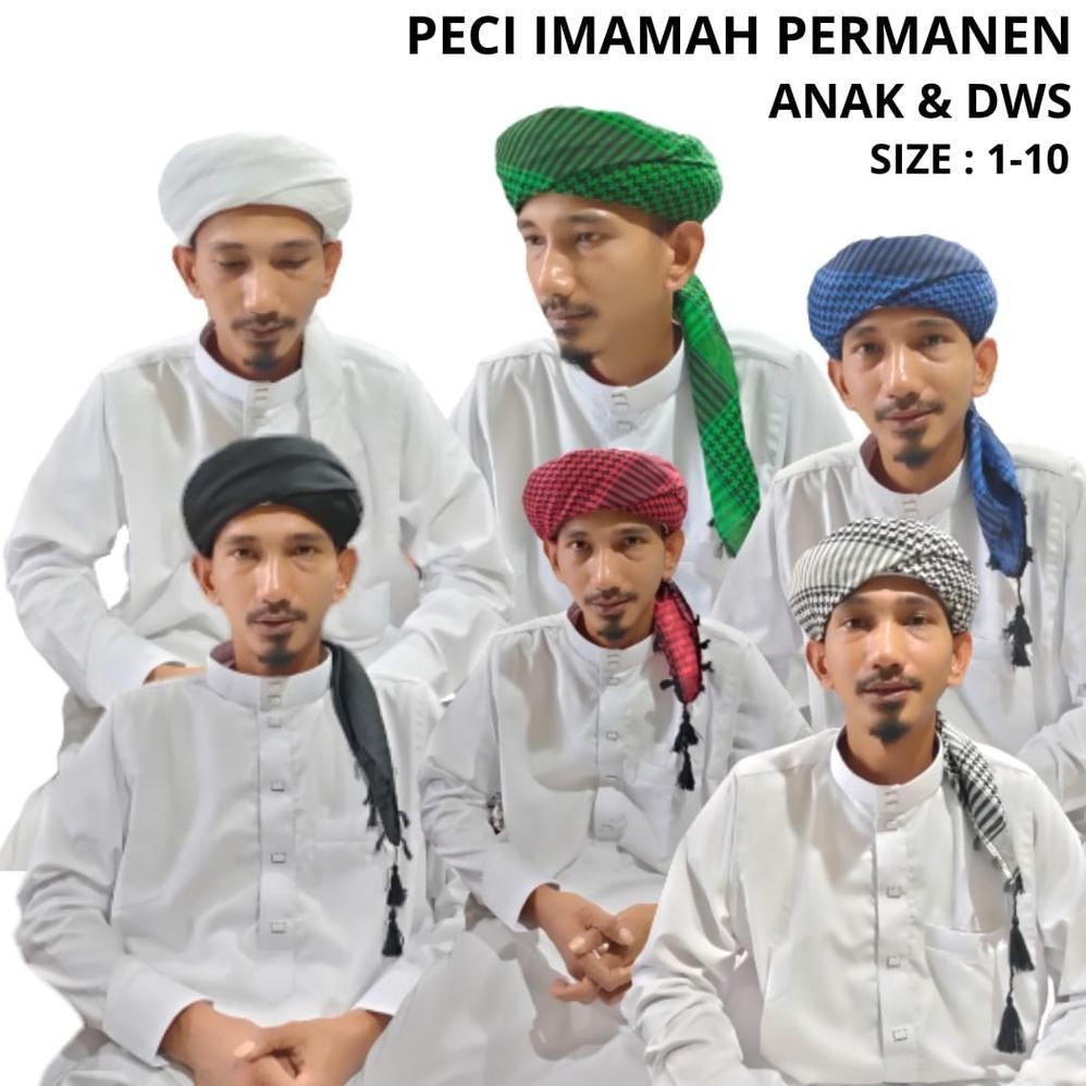 PROMOOO PECI IMAMAH PERMANEN SORBAN IMAMAH PERMANEN/IMAMAH PERMANEN/PECI SORBAN IMAMAH PERMANEN