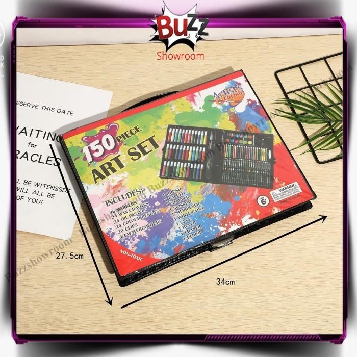 

Colouring Set Isi 150 Pensil Warna Crayon Stationary Kado Anak Krayon