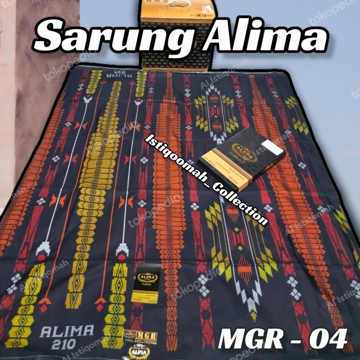 Sarung Tenun Alima 210 Mgr Motif Songket Bhs Sge
