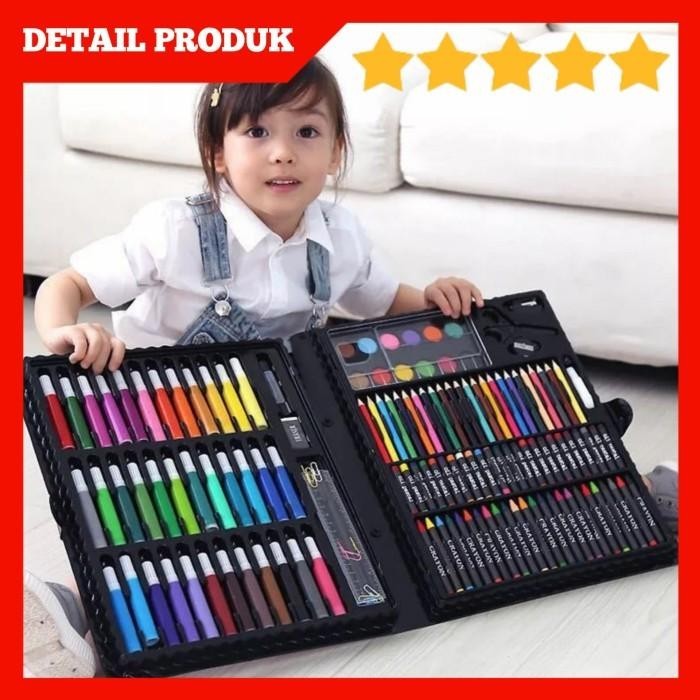 

Pensil Warna Crayon Set Anak Spidol Warna Alat Gambar Lengkap Mewarnai