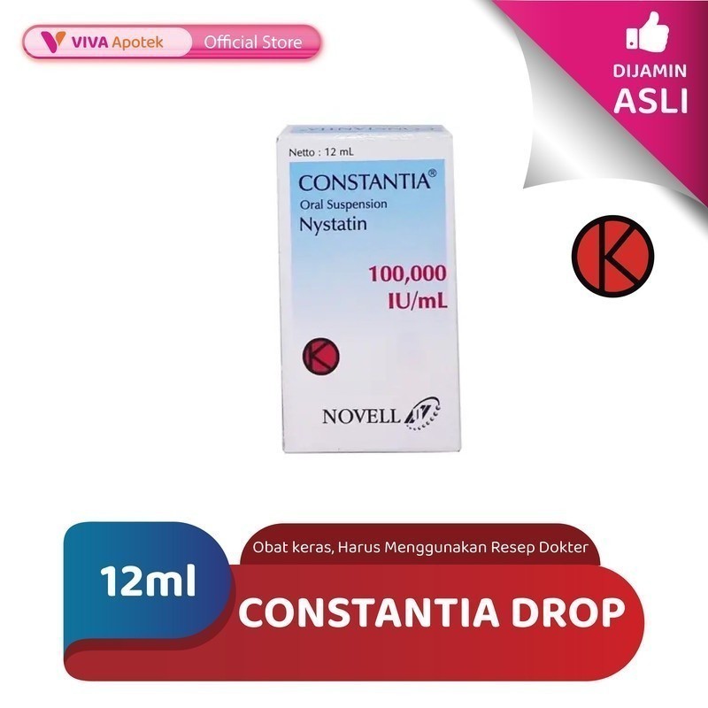 Constantia Drop / Nystatin 100.000 IU / Jamur di Mulut (12 ml)