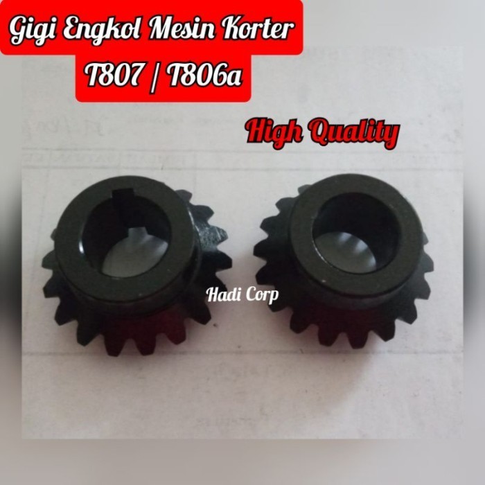 Gigi Engkol Pada Mesin Korter/Kolter/Colter T807/T806A Berkualitas Original Dan Terpercaya