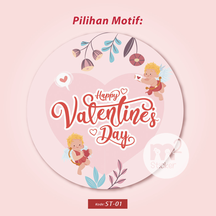 

paling diminati] [Isi 72-150] Sticker Valentine's Day/ Sticker Olshop