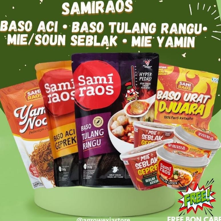 

Beli 2 Lebih Murah Baso Aci Samiraos Bakso Boci Tulang Rangu Cuanki Seblak Mie Soun Urat Djuara Yamin Noodle Carbonara Cheese Buldak Bayar Ditempat