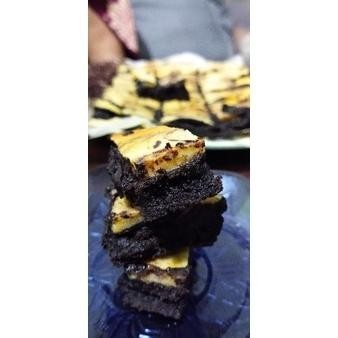 

Baru Fudgy Cheese Brownies / Brownies Cream Cheese Uk.20X20Cm Bisa Cod