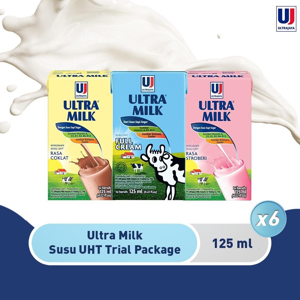 

Big Ramadhan Sale Ultra Milk Susu Uht 125Ml Trial Package [Paket Isi 6Pcs] Bisa Cod