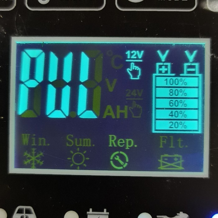 FOXSUR 12v 24v automatically battery charger