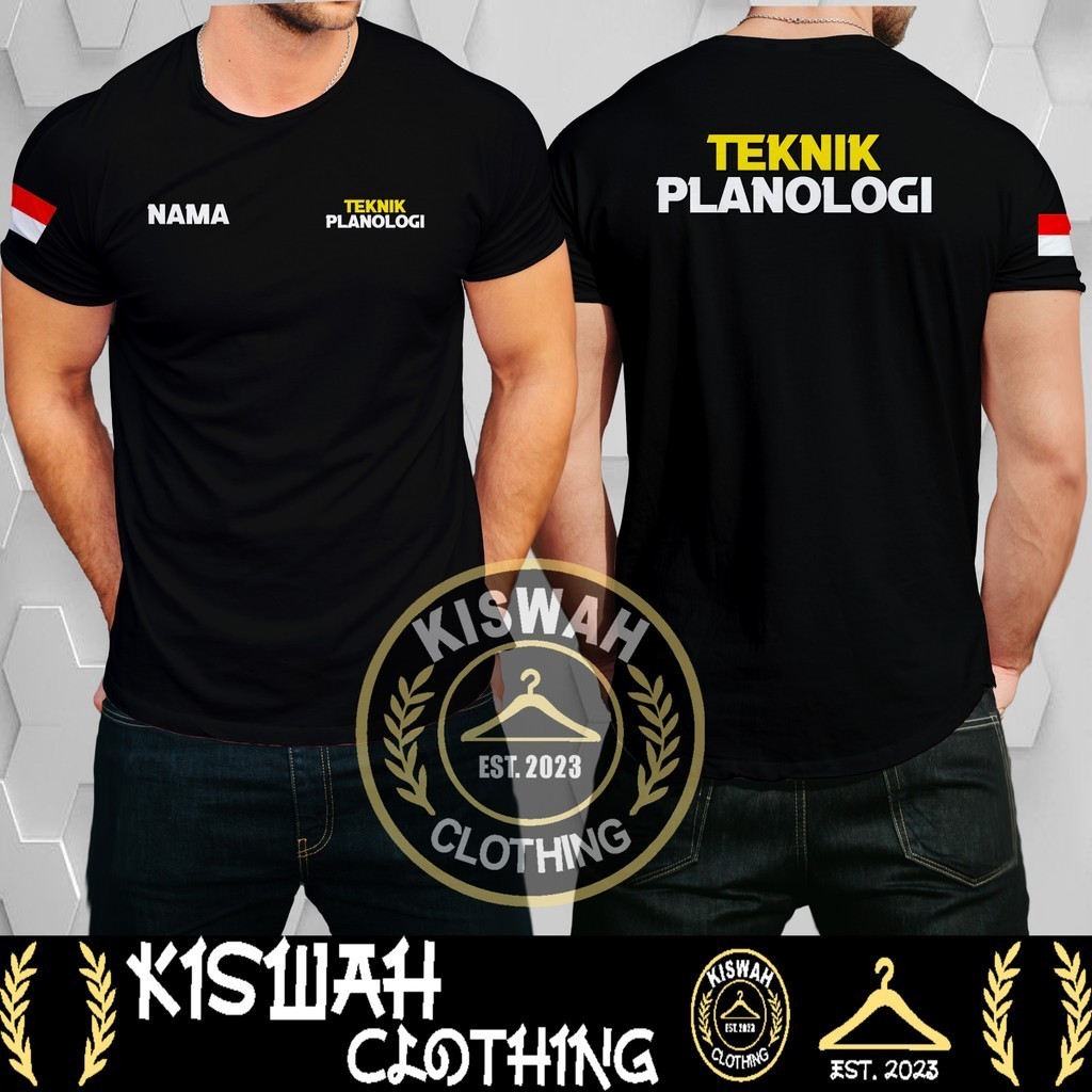 Kaos Tshirt Teknik Planologi Gratis Nama Kamu DB Kaos Distro