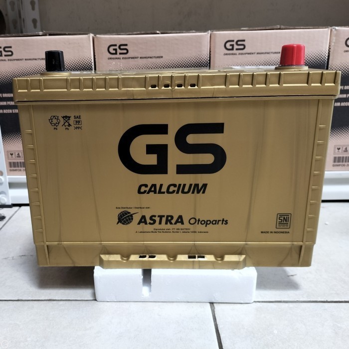 Aki Mobil Pajero Dakar, Fortuner Diesel 105D31L GS Astra Calsium 80ah