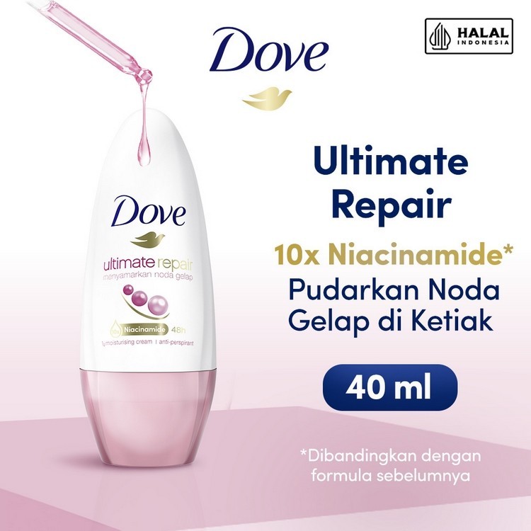 Dove Deodorant Roll On Ultimate Repair 40 mL