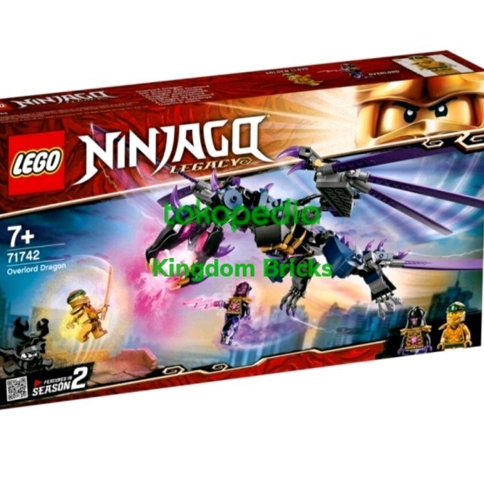 LEGO Original 71742 NINJAGO Overlord Dragon