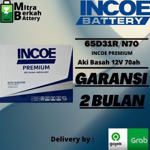 AKI BASAH MOBIL L300 N70 INCOE PREMIUM