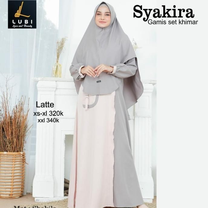 Best Seller Gamis Lubi Syakira Stok Terbatas