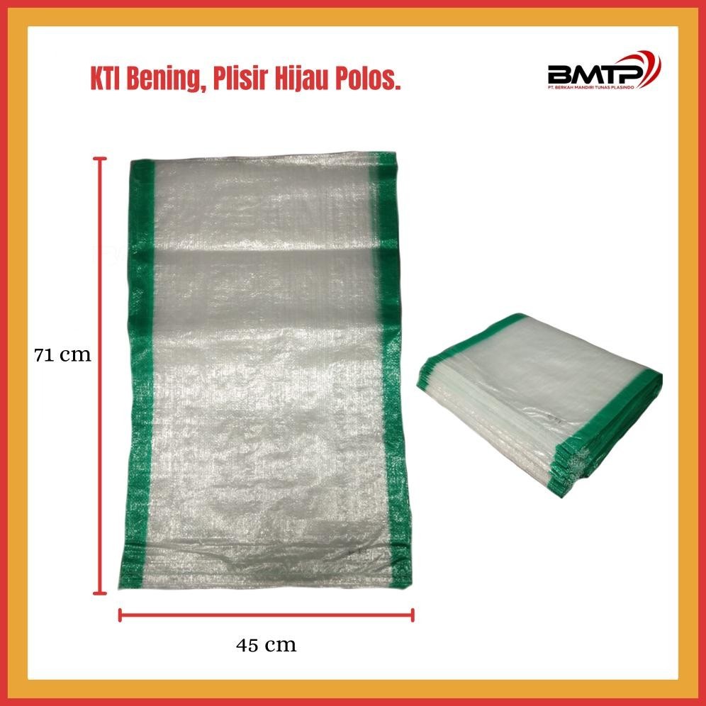 Diskon Besar Karung Beras 25 Kg Kti Bening Atau Karung Jangkrik /50 Lembar Cod