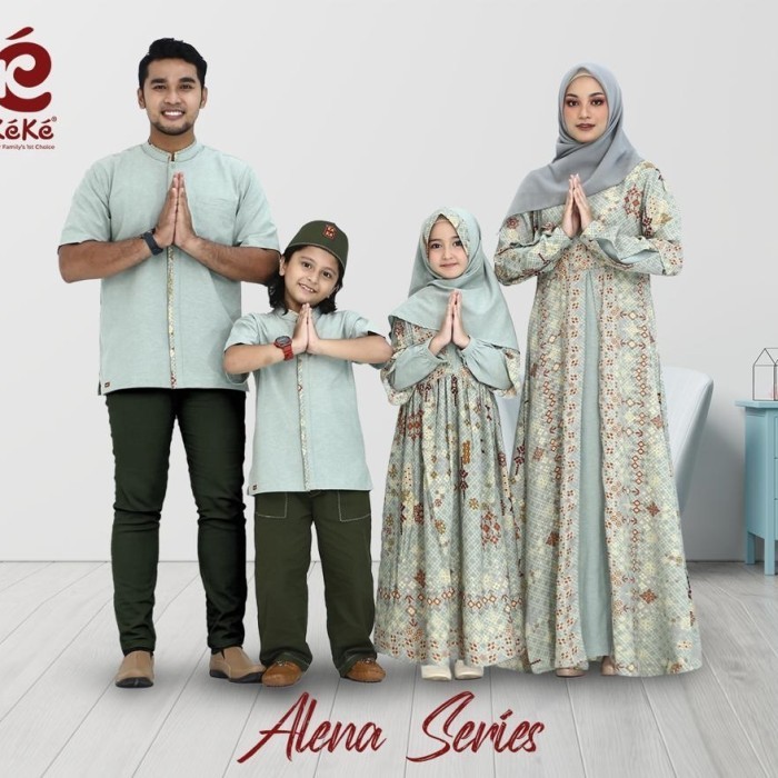 promo Sarimbit keke alena seri sage green