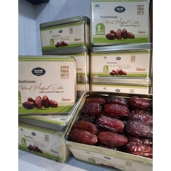 

Kurma Medjool Palestine Grade A Premium Kaleng 1Kg Diskon