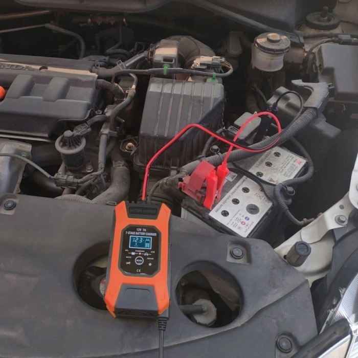 Charger Aki Portable 12v 7a Dengan Sistem Otomatis Mati ketika Penuh