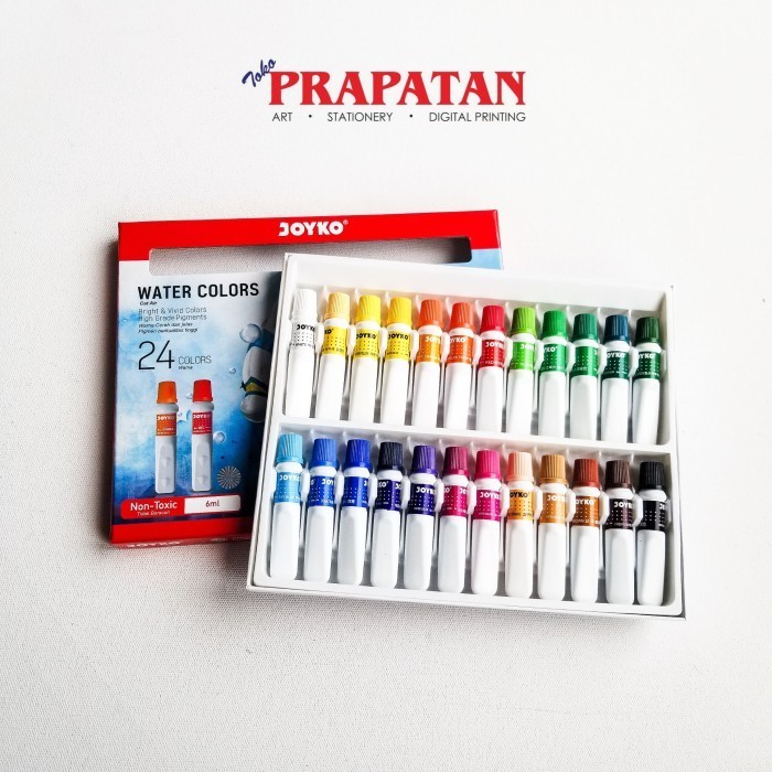 

Titi Watercolor / Cat Air Titi 24 Warna