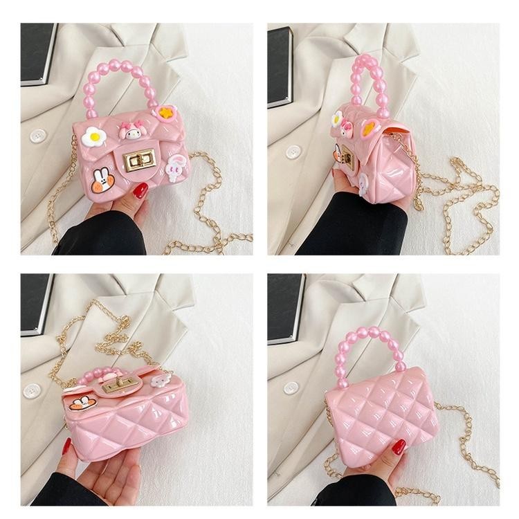 PX 455 Tas Jelly Mini Kartun 3D - Tas Jelly Sticker Kartun Berkualitas