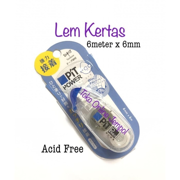 

Atk0440Tw Glue Tapes Disposable Lem Kertas Pn-Epc40 Tombow Pit Egg Art