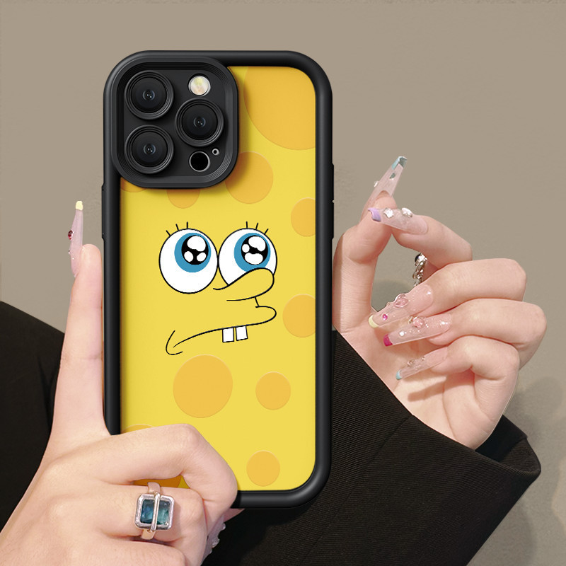 SpongeBob SquarePants Case For OPPO A15 A16 For A57 A17 A52 A53 A54 A5 A18 A38 Soft Case For A7 A78 A58 A74 A78 A9 A76 A1 A94 Casing For RENO4 5 6 7 8T 7z F9 Pro Fullcover Case reno hp a17k softcase 8 a55 5g a92 a95 a98 cesing 5f 4g 4f kesing 4 2020 f a5s