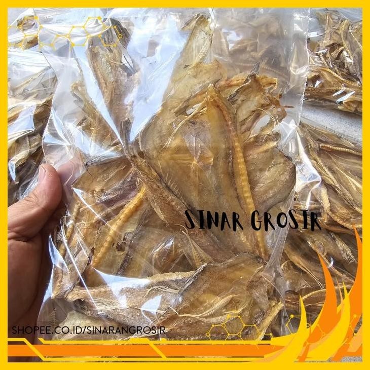 

IKAN ASIN JAMBRONG KERING TAWAR 100GR - JAMBRONG SITING TARAKAN TIPIS BERKUALIAS