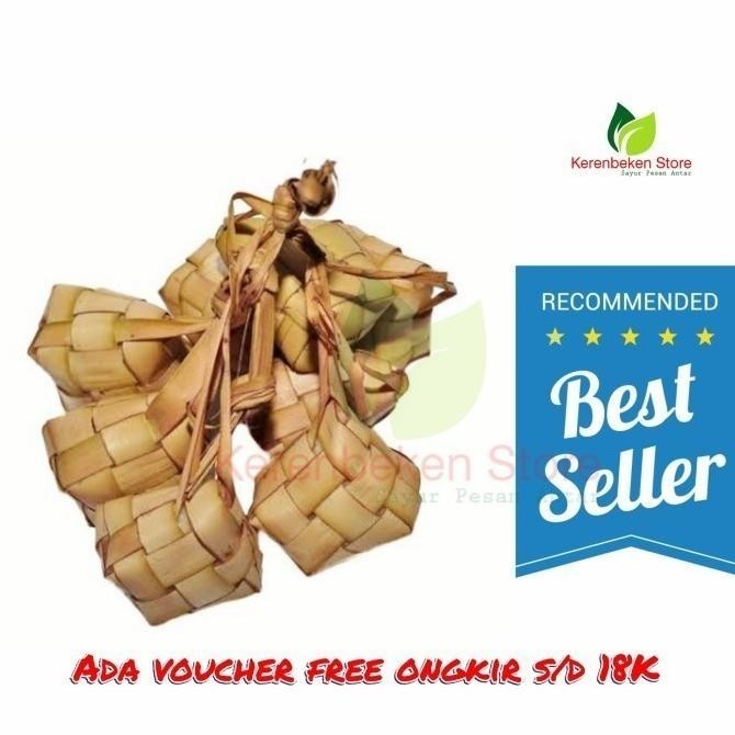 

ketupat isi per 10 ketupat