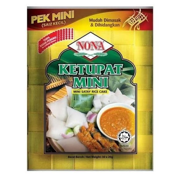 

Nona Ketupat Mini Satayrice Isi 30 Bungkus Ketupat Mini Instan
